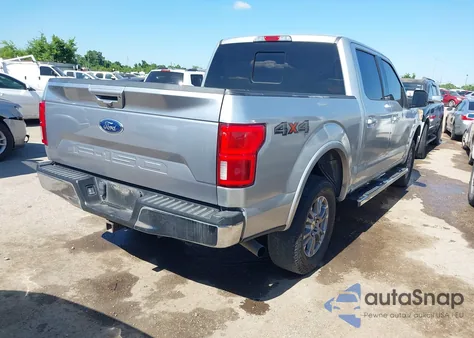 2020 Ford F-150 Lariat from USA, damaged, VIN 1FTEW1E56LFA63720